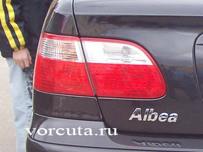 Fiat Albea (Фиат Альбеа): задняя фара